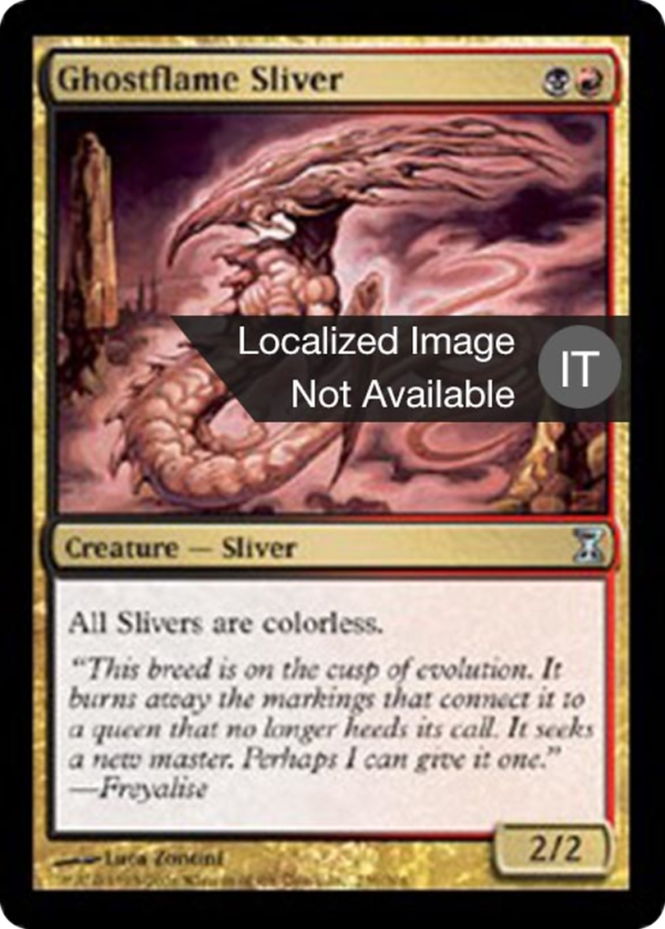 Ghostflame Sliver