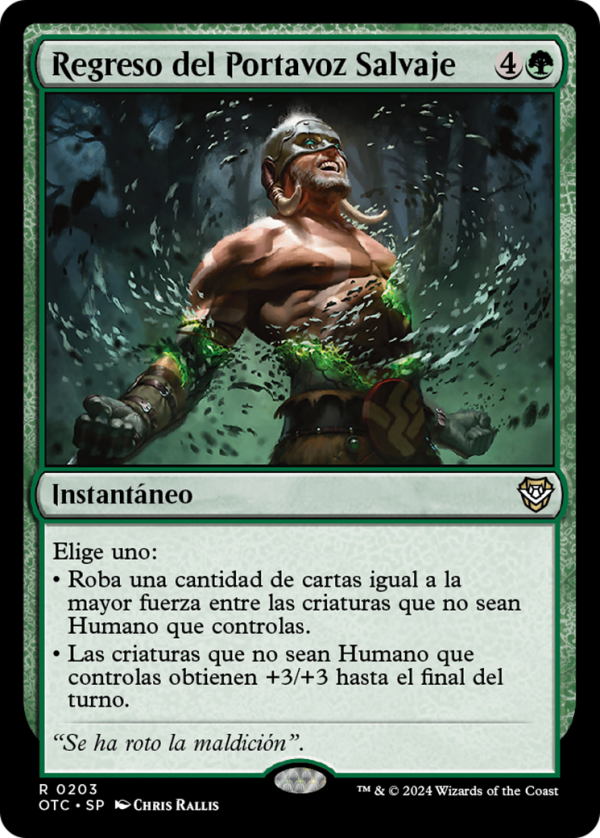 Return of the Wildspeaker