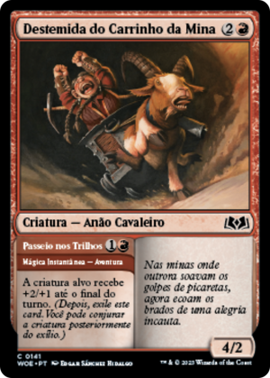 842fe0ae-d625-43d3-83bc-c80ad6428e87 Minecart Daredevil // Ride the Rails