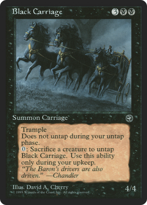 87068116-6000-44ee-b47f-f5cb8c233bb2 Black Carriage