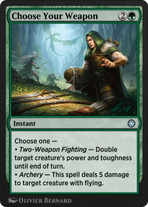 87923d44-97ed-4716-9334-be5cf6a0bbbe Choose Your Weapon