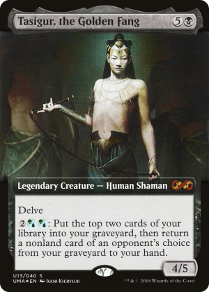 87e58c1d-a3b7-4752-928b-168ec0d8f154 Tasigur, the Golden Fang