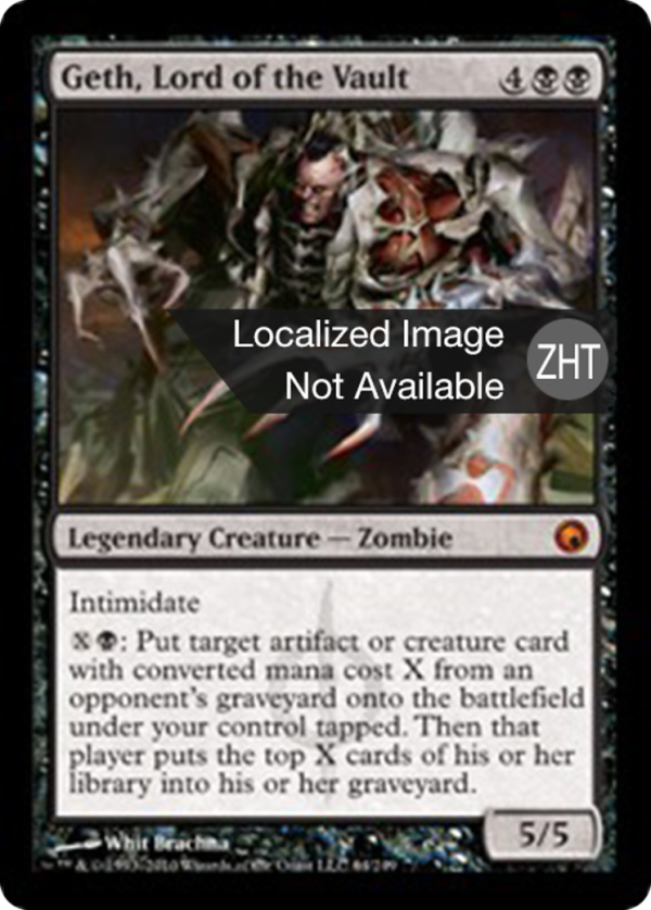 Geth, Lord of the Vault