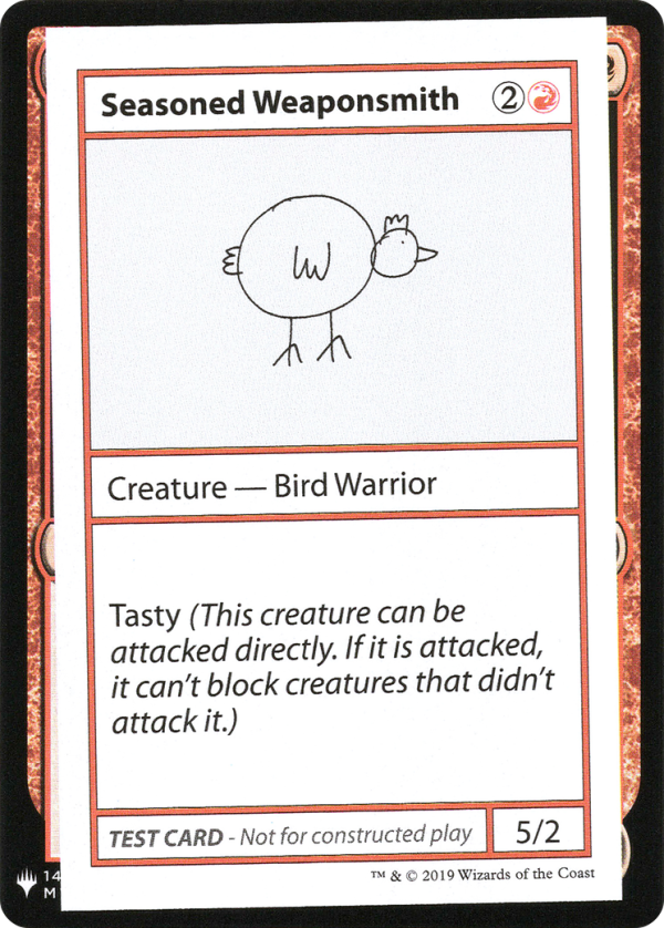 Seasoned Weaponsmith