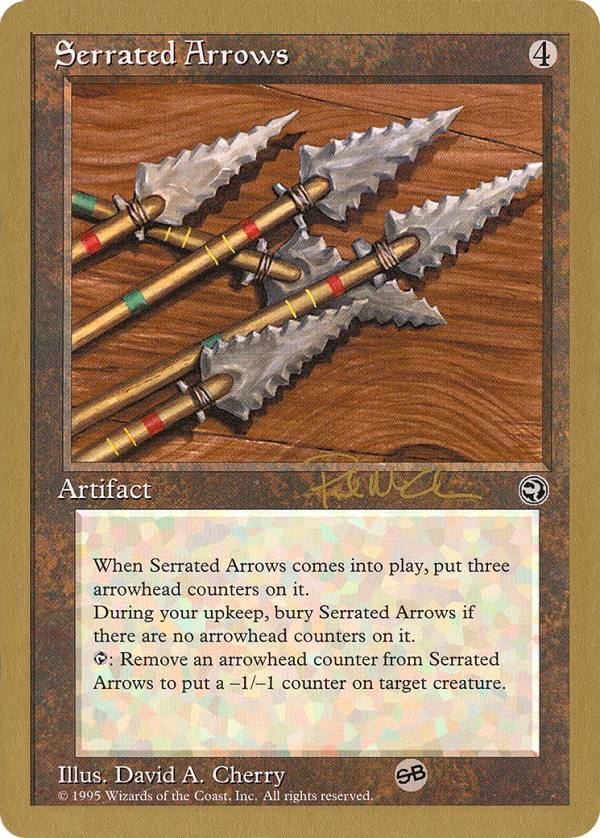 Serrated Arrows