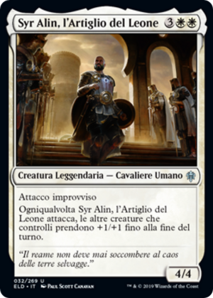 Syr Alin, the Lion's Claw