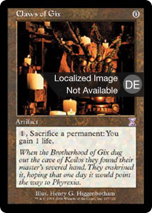 94961cd4-91fe-4ec8-b1bf-27b74a7b429a Claws of Gix