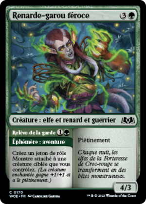 Ferocious Werefox // Guard Change