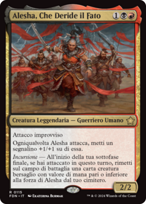 Alesha, Who Laughs at Fate