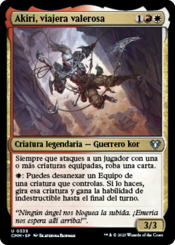 Akiri, Fearless Voyager