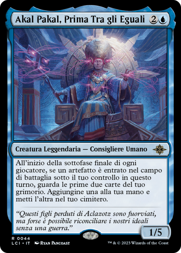 Akal Pakal, First Among Equals