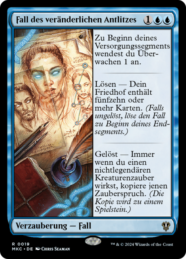 Case of the Shifting Visage