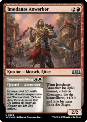 Imodane's Recruiter // Train Troops