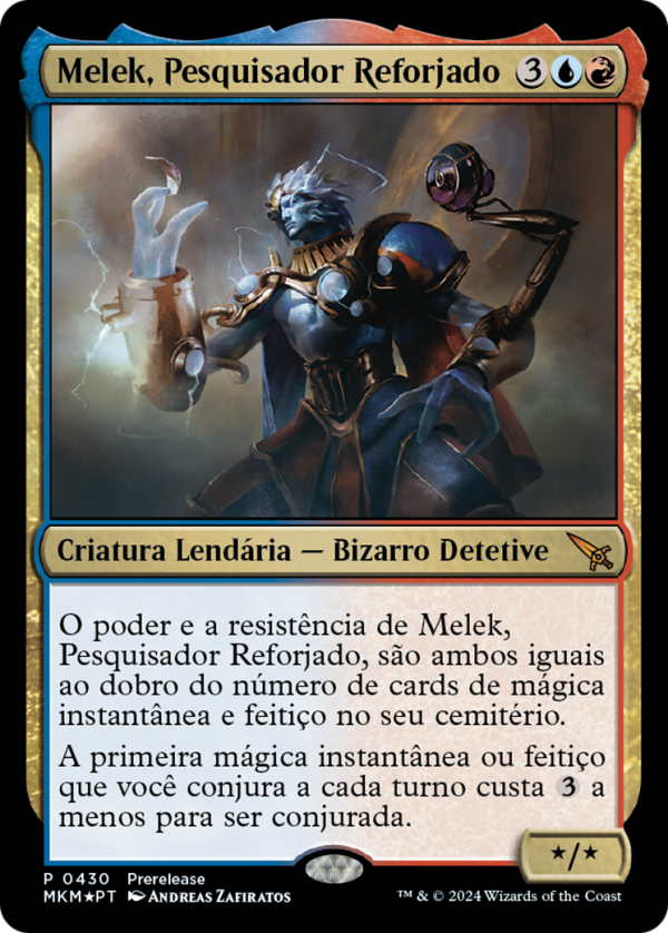 Melek, Reforged Researcher
