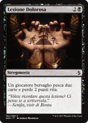 9c8f988c-fcde-4ed9-a60d-bb5a366f4941 Painful Lesson