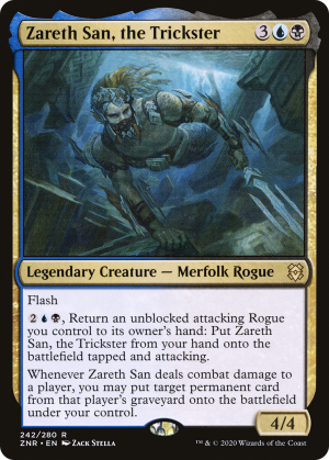 Zareth San, the Trickster