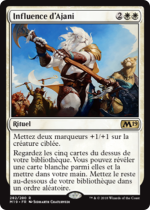 a0590c91-04b4-4787-9bd8-68393e9a503c Ajani's Influence