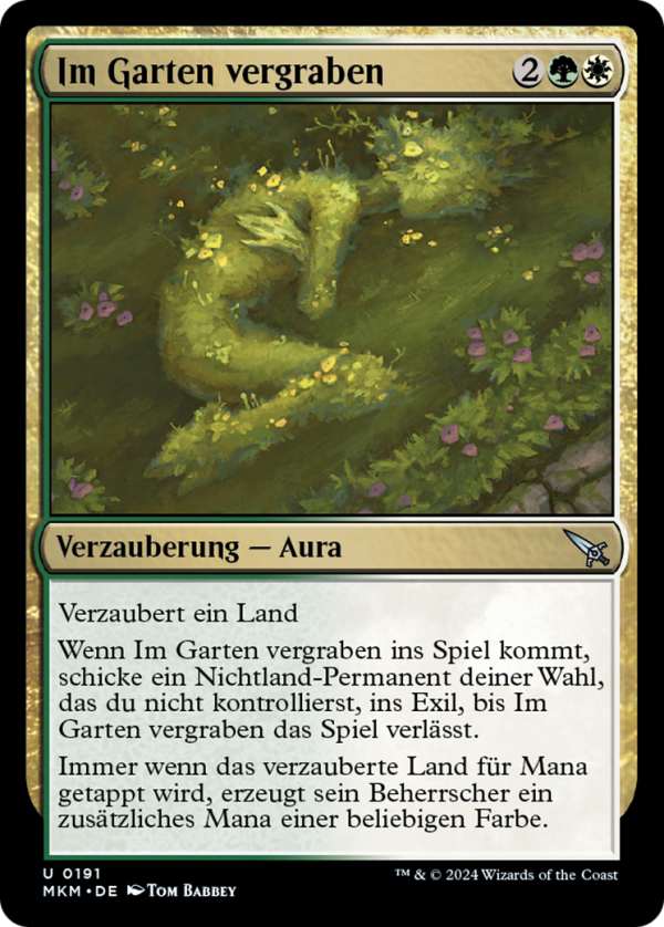 Buried in the Garden