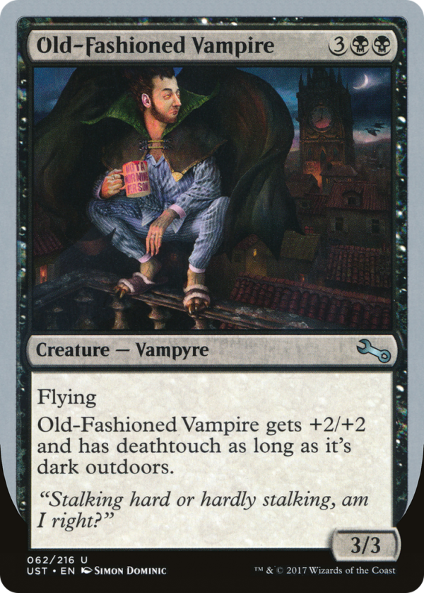 Old-Fashioned Vampire