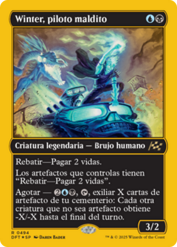 Winter, Cursed Rider