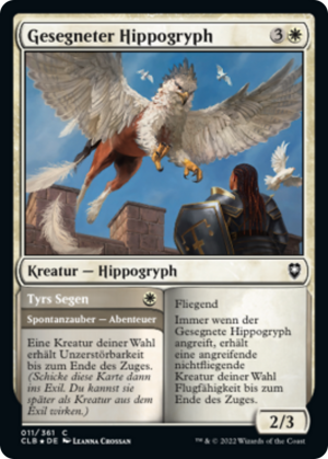 a723d975-7a35-4ab5-bf39-d6780dc0f282 Blessed Hippogriff // Tyr's Blessing