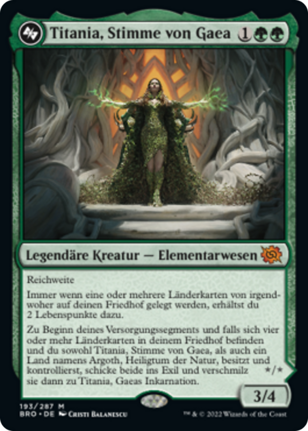 Titania, Voice of Gaea