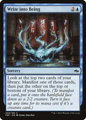 a85e6fbe-cda0-4fbf-853c-c03c567a7de9 Write into Being