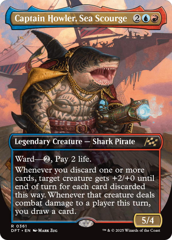 Captain Howler, Sea Scourge