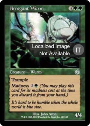 a9917f4c-b8eb-487e-8d88-7d9619e48a16 Arrogant Wurm