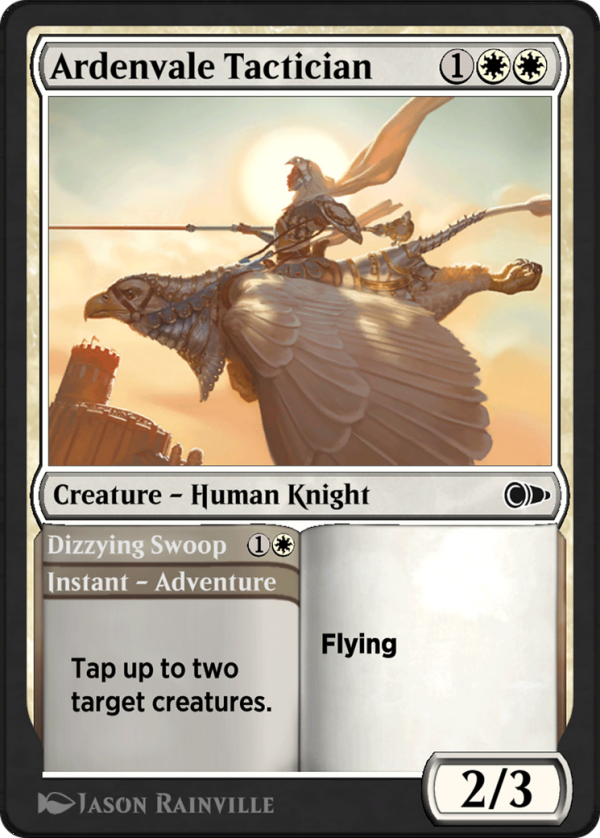 ab399026-a00f-4d91-9b25-5bd2ecdc44de Ardenvale Tactician // Dizzying Swoop