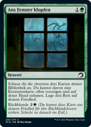 Tapping at the Window