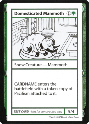 ac0cf55c-17a0-466f-9008-77e08b1f546e Domesticated Mammoth