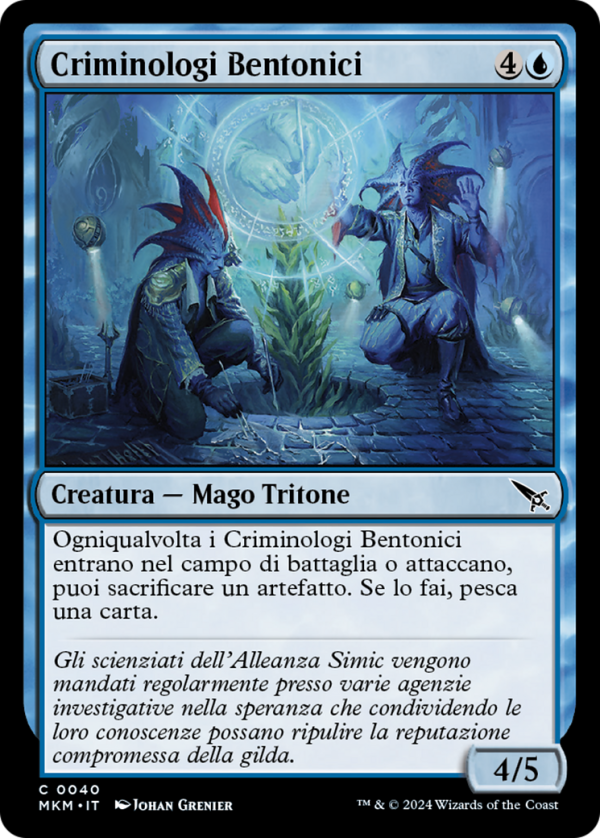 Benthic Criminologists