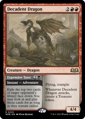 ae439a70-7f12-4544-9843-f557a8df999a Decadent Dragon // Expensive Taste