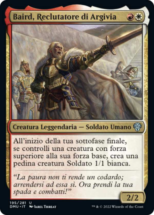 Baird, Argivian Recruiter