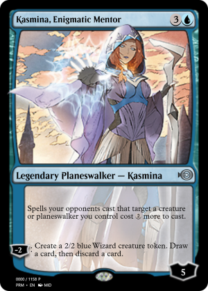 b04fd415-6b40-4f1d-ba04-91ffcdc7e6d1 Kasmina, Enigmatic Mentor