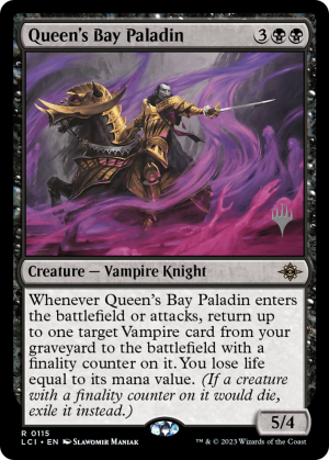 b12976f6-dbea-4f5b-9d8a-917f8354f8cb Queen's Bay Paladin