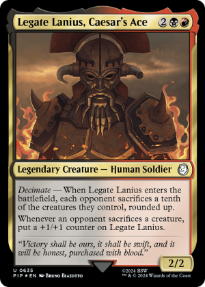 b522f45b-060b-4a77-9910-3c40e3b2de78 Legate Lanius, Caesar's Ace