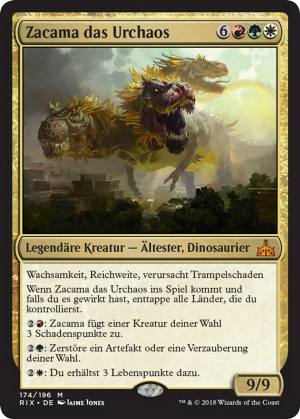 Zacama, Primal Calamity