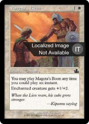 b5a66d33-4f01-469a-b428-877ac87c06c0 Mageta's Boon
