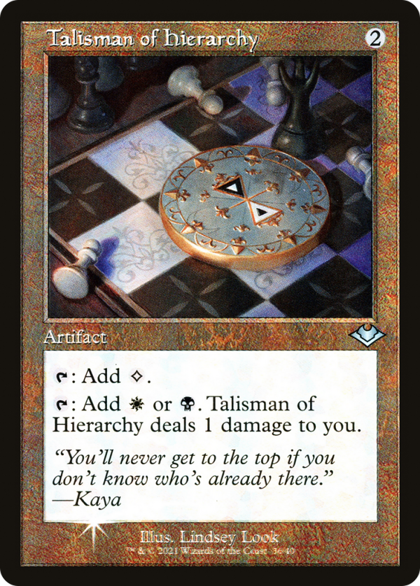 b8ed2d68-fd97-411f-8a8e-7e100cdb4c0e Talisman of Hierarchy