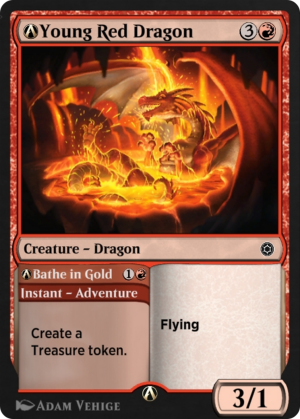 b9a6c085-80d5-4bdf-ba4f-b1bed9fa10c5 A-Young Red Dragon // A-Bathe in Gold