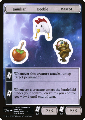 ba3ff3dc-08d6-4ee1-9dcd-38bc95c8b227 Familiar Beeble Mascot