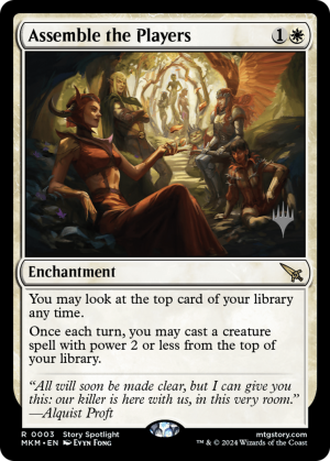 bb5fed73-b216-467a-86da-c62b229398b4 Assemble the Players