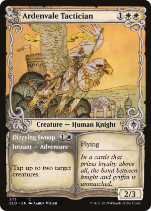 bd6ccd0b-5279-431f-b65a-7fdbdffd1a90 Ardenvale Tactician // Dizzying Swoop