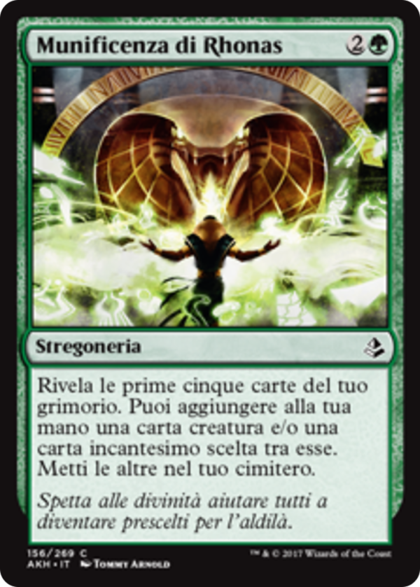 Benefaction of Rhonas