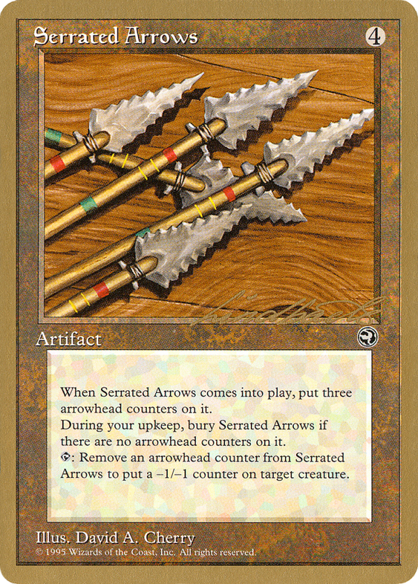 Serrated Arrows