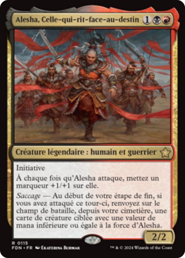 Alesha, Who Laughs at Fate