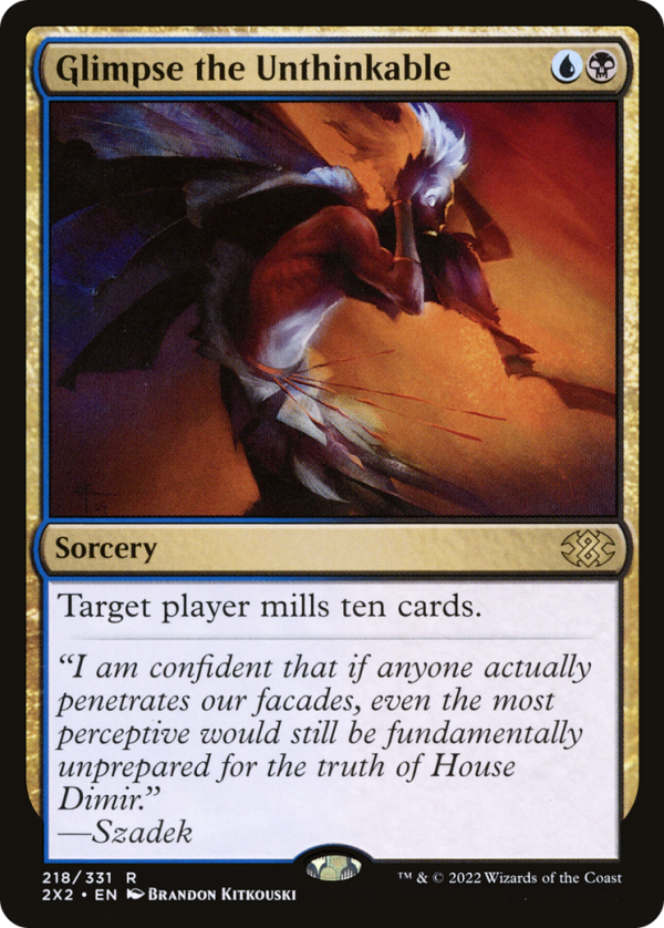 Glimpse the Unthinkable