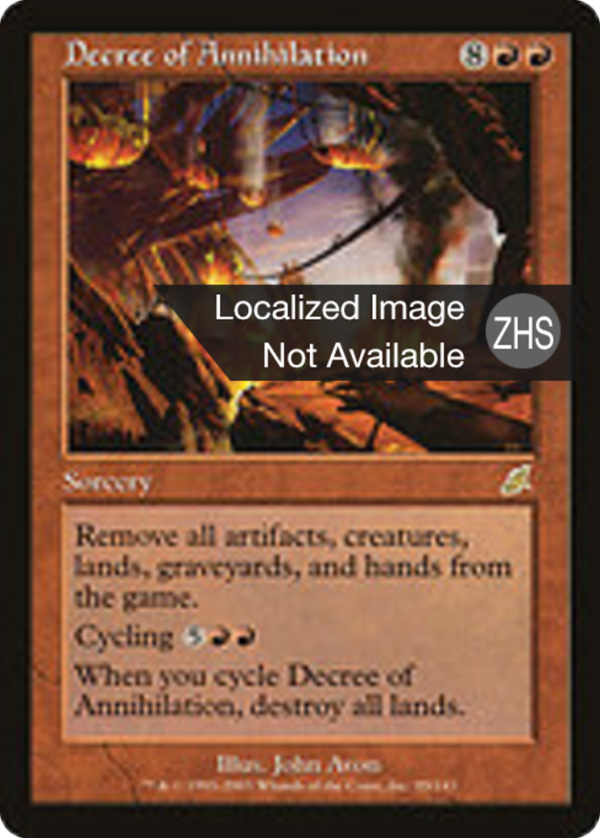 Decree of Annihilation